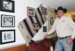 Dan at his home