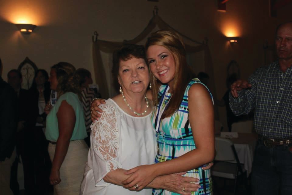 Kay Reed with grand daughter 